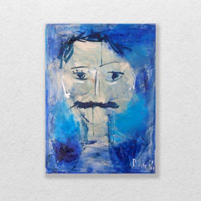 Grandpa-painting-badri-blue-pallette