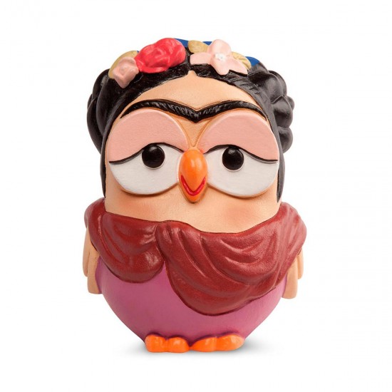 Frida kahlo goofi, egan, owl figurine