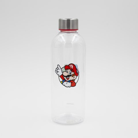 super mario water bottle plastic 850 ml, super mario fans
