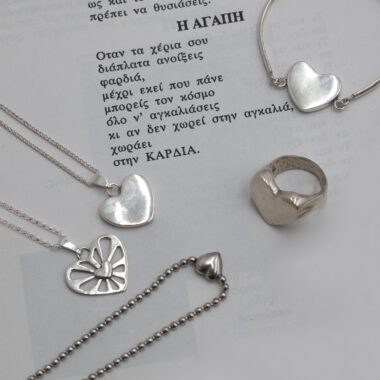 Light of Love necklace, elegant handmade sterling silver 925 design, boho romantic jewelry for layering or daily wear, artisan creation by Sunny Designs small business Light of Love necklace, elegant handmade sterling silver 925 design, boho romantic jewelry for layering or daily wear, artisan creation by Sunny Designs small business