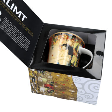 Mug - G. Klimt, Motherhood (CARMANI), gift packaging, porcelain mug, koupa porselani carmani me ergo tou gustav klimt, 15 euro suskeuasia dwrou, teleio oikonomiko dwro