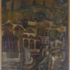 S. Ralli ελαιογραφια σε καμβα με θεα την ακροπολη πινακας ζωγραφικης με την Αθήνα