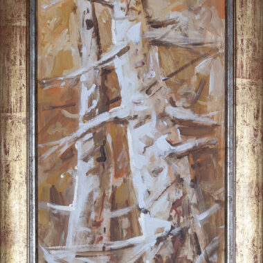 Αλεξανδρος Βακιρτζής κορμοι δέντρων μακροστενος πινακας ζωγραφικης ελαιογραφια σε καμβα, αυθεντικος πινακας ζωγραφικής, προσιτες τιμές, μοσχάτο, trees, κορμός δέντρου πινακας