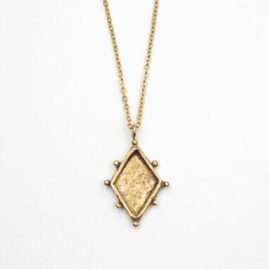 necklace dapne's brass 24 gold plated circle necklace, δαφνης κολιέ ορειχαλκος με 24κ επιχρυσωμα χειροποιητα κοσμηματα, sunny designs