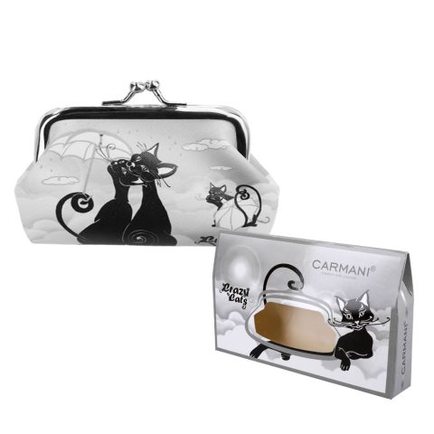 carmani large wallet crazy cats, carmani megalo portofoli klats me gates, oikonomiko dwro, dwro gia anthrwpoys poy agapane tis gates, clutch wallet