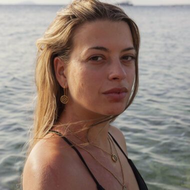 sunny designs, handmade jewelleries, χειροποίητα κοσμηματα, χειροποίητα σκουλαρίκια με ήλιο 24κ επιχρυσωμένα