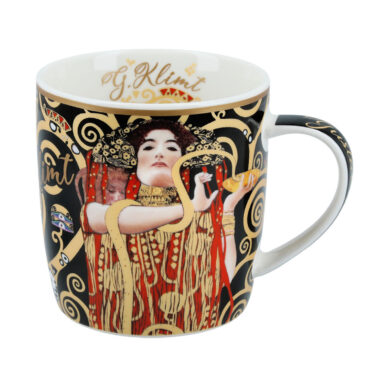 Mug in a metal tin - G. Klimt, Medicine, KOUPA 450ML KLIMT ME TSIGGINO KOUTI