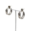 cassipeia earrings in silver, sunny designs, χειροποίητα σκουλαρίκια αρχαιοελληνικο σχέδιο, σκουλαρίκια κρικοι επαργυρωμένα