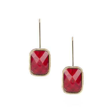 sunny designs, kontis moschato handmade earrings square earrings, χειροποίητα σκουλαρίκια τετραγωνα σκουλαρικια με γάτζο και πέτρα