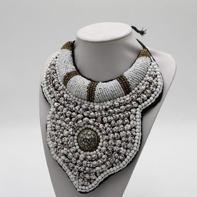 boho stunning huge necklace, τεράστιο μποχο καλοκαιρινό κολιέ για εντυπωσιακες εμφανίσεις