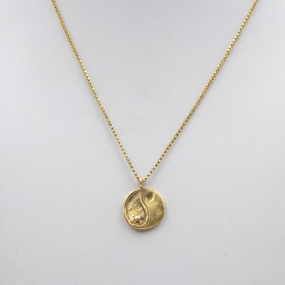 yin yang necklace, yin yang kolie 24k xruso epixruso kolie atsali, atsalini alisida