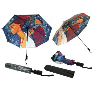 folding-umbrella-modigliani automatic umbrella