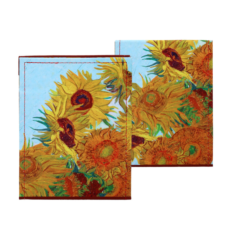 181-7111 Mirror - V. van Gogh, Sunflowers (CARMANI), καθρεπτης με εργο ζωγραφικης ηλιοτροπια του βαν γκοχ