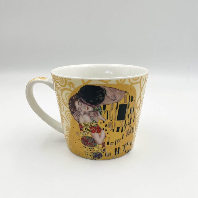 Κούπα τεράστια - The Kiss, Gustav Klimt, συσκευασία δώρου, εικαστικά δώρα, δώρα τέχνης, δώρα τέχνης, χρήσιμα δώρα , φλιτζάνι με κούπα πορσελάνι , δωρα μοσχάτο, γκαλερί Αθήνα