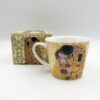 Κούπα τεράστια - The Kiss, Gustav Klimt, συσκευασία δώρου, εικαστικά δώρα, 610ml κούπα, δώρα τέχνης, δώρα τέχνης, χρήσιμα δώρα , φλιτζάνι με κούπα πορσελάνι , δωρα μοσχάτο, γκαλερί Αθήνα