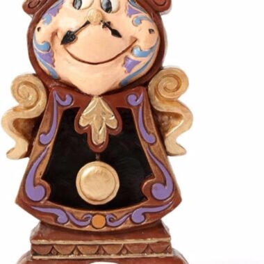 Disney Traditions Keeping Watch Cogsworth Figurine,Black, tikitakas figoura disney silektiki