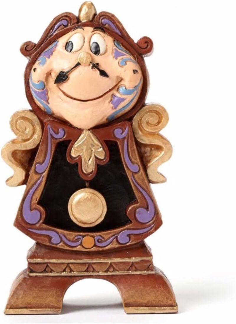 Disney Traditions Keeping Watch Cogsworth Figurine,Black, tikitakas figoura disney silektiki