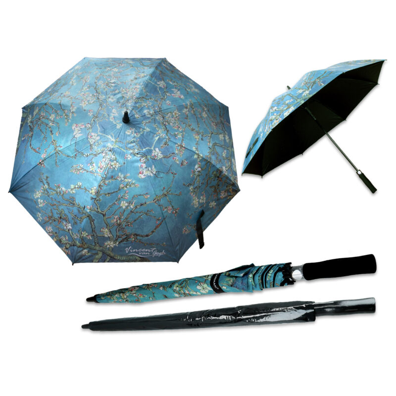 Parasol automatyczny - V. van Gogh, Kwitnący Migdałowiec (CARMANI) μεγάλη ομπρέλα, τεράστια ομπρελα με την εναστρη νύχτα, gift ideas, δωρα, μοσχάτο, χρησιμα δωρα, carmani, γκαλερί κόντη, γκαλερί μοσχάτο, σουπερ δώρο οικονομικό δώρο, δωρο με ποιότητα, δωρο τέχνης, δωρο για λατρεις τεχνης, δωρο για καλλιτέχνη