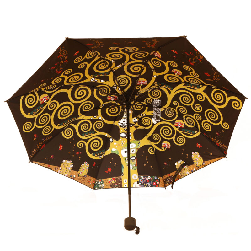 Folding umbrella, automatic - G. Klimt, The Tree of Life (design inside, CARMANI) ομπρελα το δέντρο της ζωης, ομπρελα τσάντας, σπαστή ομπρέλα, gift ideas, δωρα, μοσχάτο, χρησιμα δωρα, carmani, γκαλερί κόντη, γκαλερί μοσχάτο, σουπερ δώρο οικονομικό δώρο, δωρο με ποιότητα, δωρο τέχνης, δωρο για λατρεις τεχνης, δωρο για καλλιτέχνη