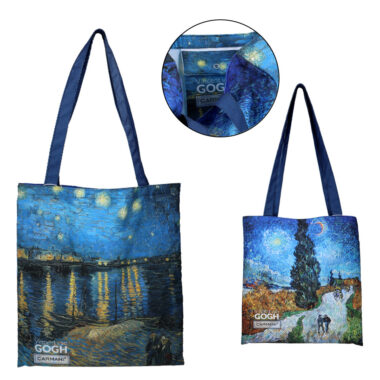 Tote Bag - V. van Gogh, road with cypress (Carmani)(Carmani)tote bag carmani, amazing quality, good gifts athens, , τελεια ποιοτητα, εσωτερικη τσέπη, τελεια τιμή, ιδανικό δωρο για λάτρες της τέχνης, δωρο τέχνης τσάντα ώμου, mosxato, δωρα τεχνης στο μοσχατο, καλλιθεα, νεα σμυρνη δωρα, Shoulder bag - G. Klimt, , τσαντα, δυο οψεις,Shoulder bag - Banksy 1 (CARMANI)Shoulder bag - A. Mucha, τσαντα ωμου, πλαινη τσάντα