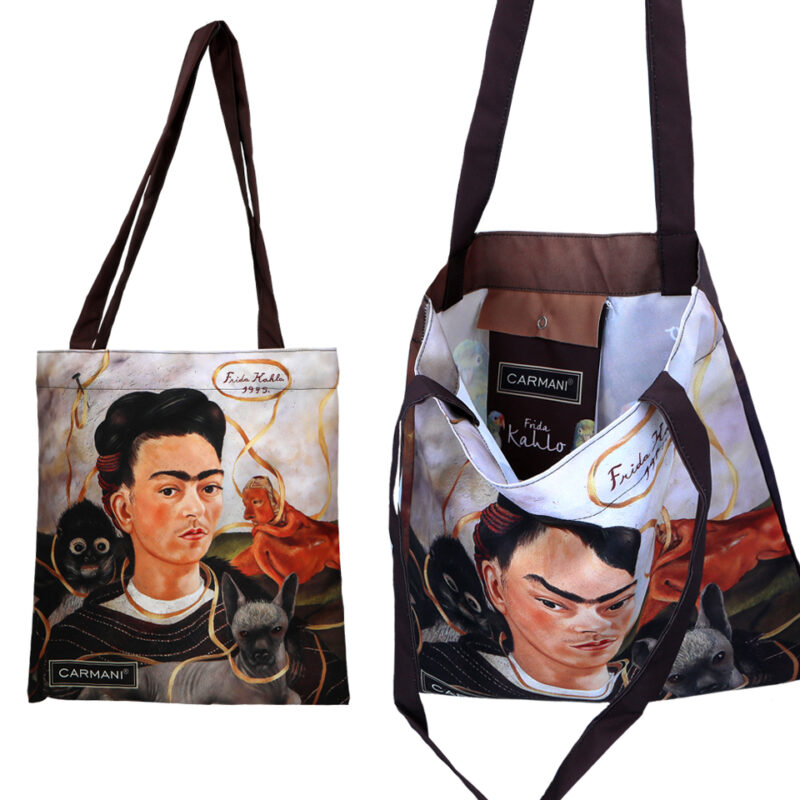tote bag carmani, Shoulder bag - Frida Kahlo (Carmani)amazing quality, good gifts athens, , τελεια ποιοτητα, εσωτερικη τσέπη, τελεια τιμή, ιδανικό δωρο για λάτρες της τέχνης, δωρο τέχνης τσάντα ώμου, mosxato, δωρα τεχνης στο μοσχατο, καλλιθεα, νεα σμυρνη δωρα, Shoulder bag - G. Klimt, , τσαντα, δυο οψεις,Shoulder bag - Banksy 1 (CARMANI)Shoulder bag - A. Mucha, τσαντα ωμου, πλαινη τσάντα, φριντα καχλο, φριντα καλο
