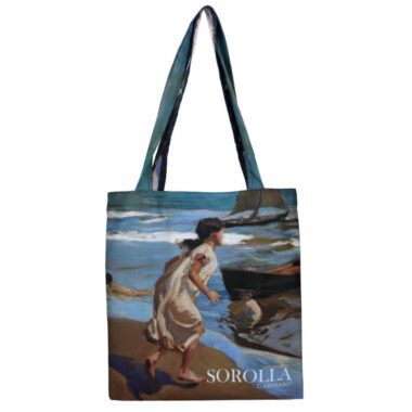 Shoulder bag - Sorolla (Carmani) tote bag sorolla people running in the sea, amazing tote bag, quality gift, art gift, dwra texnis, dwra mosxato, mosxato , kontis, esvteriko tsepaki