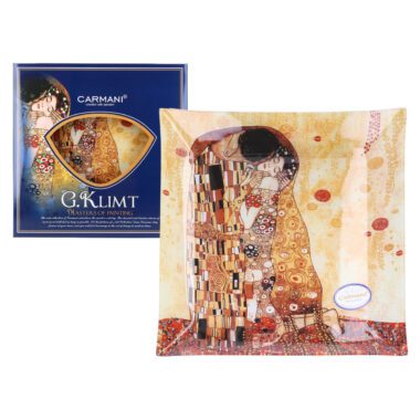 Decorative plate - Gustav Klimt - The Kiss 32x24cm piatela van gogh, diakosmitiki piatela to fili, to fili tou klimt, kontis , dwra