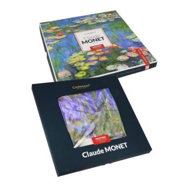 Beautiful scarf featuring Claude Monet's artwork 