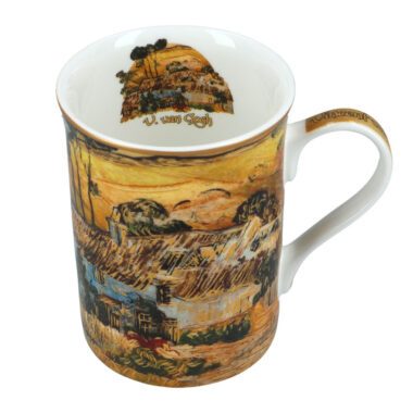 Classic Mug - V. van Gogh, Thatched Houses against a Hill (Carmani) 