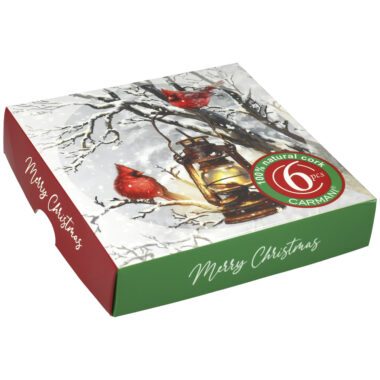 Set of 6 cork coasters featuring charming Christmas bird designs by Carmani. These festive coasters add a touch of holiday cheer while protecting your surfaces from heat and moisture. Perfect as a thoughtful Christmas gift, they come with gift packaging, making them a cheap Christmas gift for the season. Christmas bird coasters, Carmani coasters, holiday decor, festive home accessories, protective tableware, kitchen gifts, gift packaging, cheap Christmas gift Σέτ από 6 σουβέρ από φελλό με χαριτωμένα σχέδια χριστουγεννιάτικων πουλιών από την Carmani. Αυτά τα εορταστικά σουβέρ προσθέτουν γιορτινή διάθεση και προστατεύουν τις επιφάνειές σας από τη θερμότητα και την υγρασία. Ιδανικά ως ένα στοχαστικό χριστουγεννιάτικο δώρο, συνοδεύονται από συσκευασία δώρου, αποτελώντας μια οικονομική επιλογή δώρου για τα Χριστούγεννα. Σουβέρ Χριστουγέννων με πουλιά, σουβέρ Carmani, χριστουγεννιάτικη διακόσμηση, γιορτινά αξεσουάρ σπιτιού, προστατευτικά επιτραπέζια, δώρα κουζίνας, συσκευασία δώρου, οικονομικό δώρο Χριστουγέννων