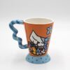 Playful colorful cat mug, perfect for enjoying your favorite beverages. This charming mug features vibrant cat designs that bring joy to your day. Ideal for cat lovers and makes a wonderful gift. cat mug, colorful mug, ceramic mug, cute cat designs, gift mug, playful mug, animal lover gift, tea mug, coffee mug, fun drinkware, decorative mug, kitchen accessory, whimsical mug, personalized gift, pet lover mug, unique mug. Παιχνιδιάρικο πολύχρωμο ποτήρι γάτας, ιδανικό για να απολαμβάνετε τα αγαπημένα σας ροφήματα. Αυτό το γοητευτικό ποτήρι διαθέτει ζωντανά σχέδια γατών που φέρνουν χαρά στην ημέρα σας. Ιδανικό για λάτρεις των γατών και αποτελεί υπέροχο δώρο. ποτήρι γάτας, πολύχρωμο ποτήρι, κεραμικό ποτήρι, χαριτωμένα σχέδια γατών, δώρο ποτηριού, παιχνιδιάρικο ποτήρι, δώρο για λάτρεις των ζώων, ποτήρι τσαγιού, ποτήρι καφέ, διασκεδαστικά σκεύη, διακοσμητικό ποτήρι, αξεσουάρ κουζίνας, ιδιόμορφο ποτήρι, προσωποποιημένο δώρο, ποτήρι για λάτρεις των κατοικίδιων, μοναδικό ποτήρι