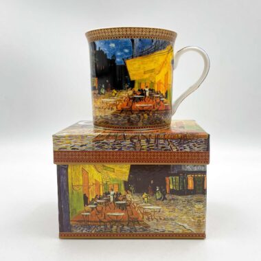 Mug – Van Gogh, Café Terrace at Night An elegant mug featuring Vincent van Gogh's masterpiece, 