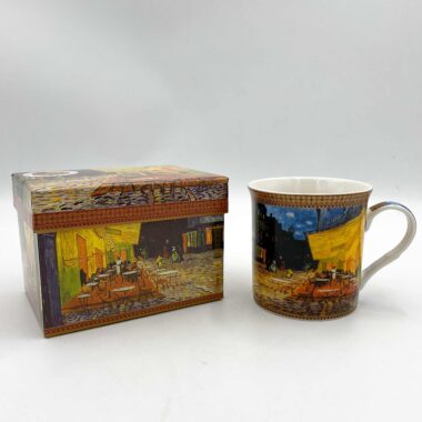 Mug – Van Gogh, Café Terrace at Night An elegant mug featuring Vincent van Gogh's masterpiece, 