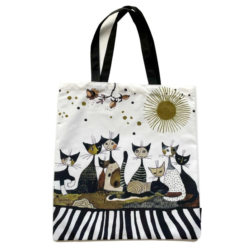 Suede fabric zippered tote bag featuring a charming cats design. A soft and practical accessory for everyday use. cat tote bag, artistic cats bag, suede zippered tote bag, stylish tote for daily use, unique art gifts, Christmas gifts for cat lovers, reusable shopping bag, elegant fabric tote, artistic accessory for women and men, charming cats-inspired tote bag.