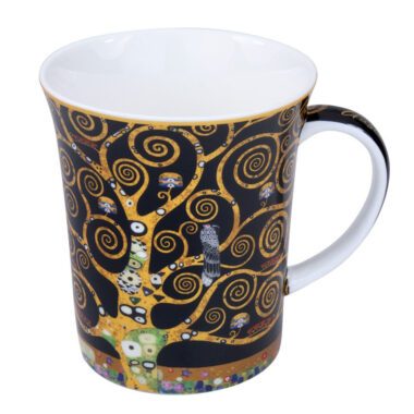 mug, Klimt mug, Tree of Life mug, art-inspired mug, decorative gift box mug, elegant coffee mug, Gustav Klimt gift, This elegant 420ml mug, inspired by Gustav Klimt's "Tree of Life," is beautifully packaged in a decorative gift box, perfect for coffee and art enthusiasts. Greek: κούπα, κούπα Klimt, κούπα Tree of Life, κούπα τσαγιού εμπνευσμένη από την τέχνη, διακοσμητική συσκευασία δώρου, κομψή κούπα καφέ, δώρο Gustav Klimt, Αυτή η κομψή κούπα των 420ml, εμπνευσμένη από το έργο "Tree of Life" του Gustav Klimt, είναι όμορφα συσκευασμένη σε διακοσμητική συσκευασία δώρου, ιδανική για λάτρεις του καφέ και της τέχνης.