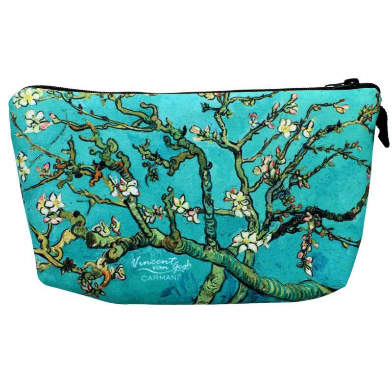 Cosmetic bag - Starry Night by Vincent van Gogh (CARMANI), beautifully decorated and zippered, perfect for women who appreciate art. A stylish and practical accessory for storing cosmetics and small essentials. Starry Night cosmetic bag, van Gogh makeup bag, artistic cosmetic pouch, Carmani accessories, elegant cosmetic case, painting-inspired bag, women’s gift, travel organizer, beauty essentials bag, art-themed pouch.Καλλυντική τσάντα - Έναστρη Νύχτα του Vincent van Gogh (CARMANI), όμορφα διακοσμημένη και με φερμουάρ, ιδανική για γυναίκες που αγαπούν την τέχνη. Ένα κομψό και πρακτικό αξεσουάρ για αποθήκευση καλλυντικών και μικροαντικειμένων. Καλλυντική τσάντα Έναστρη Νύχτα, νεσεσέρ van Gogh, καλλυντική τσάντα Carmani, καλλυντικό νεσεσέρ εμπνευσμένο από την τέχνη, κομψή καλλυντική θήκη, δώρο για γυναίκες, οργανωτής ταξιδίου, θήκη για προϊόντα ομορφιάς, καλλυντικό αξεσουάρ με θέμα την τέχνη.