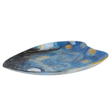 Heart-shaped decorative plate featuring Van Gogh’s iconic Starry Night. This high-quality plate is a beautiful combination of art and function, ideal as a decoration or a unique gift for art enthusiasts. Perfect for any room to bring a touch of classic art into the home.heart-shaped decorative plate, Van Gogh art plate, Starry Night plate, decorative art plate, home decor, art collector plate, gift for art lovers, unique art piece, Van Gogh decor, art-inspired gift.Διακοσμητικό πιάτο σε σχήμα καρδιάς με το εμβληματικό έργο Εναστρη Νύχτα του Van Gogh. Το πιάτο υψηλής ποιότητας είναι ένας όμορφος συνδυασμός τέχνης και λειτουργικότητας, ιδανικό ως διακόσμηση ή ξεχωριστό δώρο για λάτρεις της τέχνης. Ιδανικό για οποιονδήποτε χώρο, προσφέροντας μία πινελιά κλασικής τέχνης στο σπίτι. διακοσμητικό πιάτο καρδιάς, πιάτο τέχνης Van Gogh, πιάτο Εναστρη Νύχτα, διακοσμητικό πιάτο τέχνης, διακόσμηση σπιτιού, πιάτο για συλλέκτες, δώρο για λάτρεις της τέχνης, μοναδικό έργο τέχνης, διακόσμηση Van Gogh, δώρο εμπνευσμένο από την τέχνη