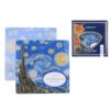 Coaster - V. van Gogh, Starry Night (Carmani). A beautifully designed coaster featuring Vincent van Gogh's iconic Starry Night. Perfect for protecting surfaces while adding an artistic touch to your home decor. An elegant and practical gift for art lovers. Σουβέρ - Β. βαν Γκογκ, Έναστρη Νύχτα (Carmani). Ένα όμορφα διακοσμημένο σουβέρ με το εμβληματικό έργο Έναστρη Νύχτα του Vincent van Gogh. Ιδανικό για την προστασία των επιφανειών, προσθέτοντας παράλληλα μια καλλιτεχνική πινελιά στη διακόσμηση του σπιτιού. Ένα κομψό και πρακτικό δώρο για τους λάτρεις της τέχνης. coaster, Starry Night, Vincent van Gogh, Carmani, drink coaster, artistic home decor, elegant gift, table protection, σουβέρ, Έναστρη Νύχτα, Βίνσεντ βαν Γκογκ, Carmani, διακόσμηση σπιτιού, καλλιτεχνικό δώρο, προστασία τραπεζιού.