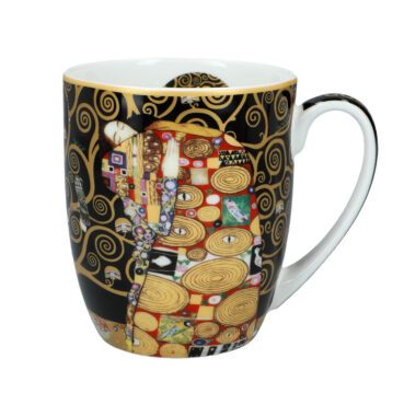 Camio mug - Gustav Klimt (CARMANI). An elegant mug inspired by the masterpieces of Gustav Klimt, produced by Carmani. Crafted with high-quality porcelain, this limited edition mug offers a luxurious and timeless design. Perfect for art lovers who appreciate both beauty and function. 400ml capacity. Κούπα Camio - Γκ. Κλιμτ (CARMANI). Μια κομψή κούπα εμπνευσμένη από τα αριστουργήματα του Γκ. Κλιμτ, παραγωγής Carmani. Κατασκευασμένη από υψηλής ποιότητας πορσελάνη, αυτή η κούπα περιορισμένης έκδοσης προσφέρει έναν πολυτελή και διαχρονικό σχεδιασμό. Ιδανική για λάτρεις της τέχνης που εκτιμούν τόσο την ομορφιά όσο και τη λειτουργικότητα. Χωρητικότητα 400ml. Camio mug, Gustav Klimt, art mug, limited edition mug, porcelain mug, Carmani mug, luxury mug, elegant mug, art-inspired mug, Klimt mug, κούπα, Κλιμτ, πορσελάνη, πολυτελή κούπα, περιορισμένη έκδοση, κούπα τέχνης.