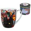 Camio mug - René Magritte Graffiti (Carmani). A unique ceramic mug featuring graffiti-inspired artistic patterns with motifs from René Magritte's surrealist works. Perfect for art enthusiasts and coffee lovers. Κούπα Camio - Γκράφιτι Ρενέ Μαγκρίτ (Carmani). Μια μοναδική κεραμική κούπα με καλλιτεχνικά μοτίβα εμπνευσμένα από το γκράφιτι και το σουρεαλιστικό έργο του Ρενέ Μαγκρίτ. Ιδανική για λάτρεις της τέχνης και του καφέ. graffiti mug, René Magritte, surrealist mug, artistic mug, modern design mug, ceramic mug, gift mug, Carmani mug, coffee lovers, art lovers, κούπα γκράφιτι, Ρενέ Μαγκρίτ, δώρο, κούπα τέχνης, καλλιτεχνικό δώρο, μοντέρνος σχεδιασμός, κούπα Carmani.