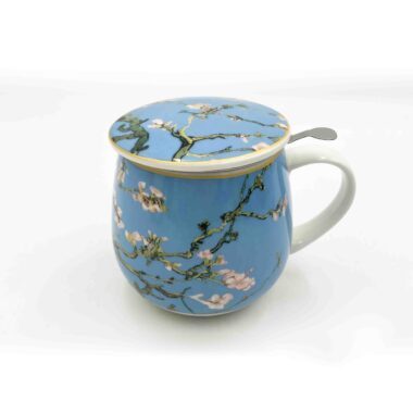 Elegant porcelain mugs featuring famous paintings, including Van Gogh’s Almond Blossom, Klimt’s The Kiss, and other iconic artworks. These beautifully crafted mugs are perfect for art lovers, combining timeless art with functionality. Each mug showcases a famous masterpiece, making it a unique gift for those who appreciate fine art. The durable porcelain ensures long-lasting use, and the artistic designs bring a touch of culture to your tea time.