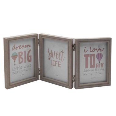 Triple Wooden Frame 10x15cm each