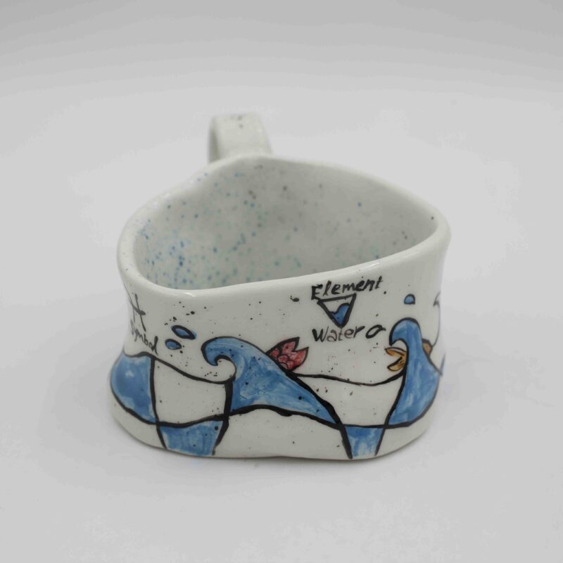 Unique handmade ceramic zodiac mugs, each crafted with artistic detail and vibrant paintings. Every mug features a different zodiac sign, showcasing its ruling planet, favorite flower, element, and symbol. A perfect astrology-inspired gift for horoscope lovers and collectors. Beautiful, functional, and one-of-a-kind ceramic art! Μοναδικές χειροποίητες κεραμικές κούπες ζωδίων, κάθε μία με ξεχωριστή καλλιτεχνική διακόσμηση και ζωηρές ζωγραφιές. Κάθε κούπα απεικονίζει ένα διαφορετικό ζώδιο, με τον κυβερνήτη πλανήτη του, το αγαπημένο του λουλούδι, το στοιχείο και το σύμβολό του. Ένα τέλειο δώρο για λάτρεις της αστρολογίας και συλλέκτες. Όμορφη, χρηστική και μοναδική κεραμική τέχνη!