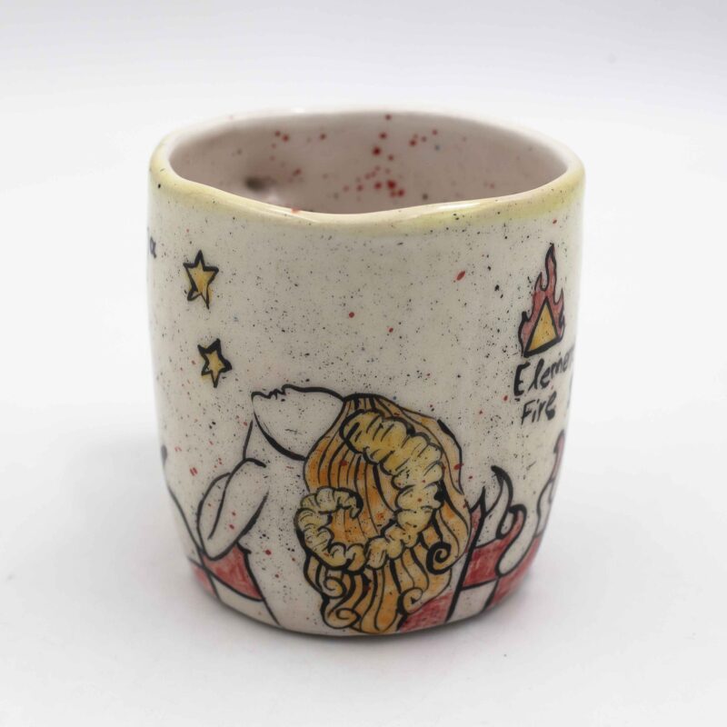 Unique handmade ceramic zodiac mugs, each crafted with artistic detail and vibrant paintings. Every mug features a different zodiac sign, showcasing its ruling planet, favorite flower, element, and symbol. A perfect astrology-inspired gift for horoscope lovers and collectors. Beautiful, functional, and one-of-a-kind ceramic art! Μοναδικές χειροποίητες κεραμικές κούπες ζωδίων, κάθε μία με ξεχωριστή καλλιτεχνική διακόσμηση και ζωηρές ζωγραφιές. Κάθε κούπα απεικονίζει ένα διαφορετικό ζώδιο, με τον κυβερνήτη πλανήτη του, το αγαπημένο του λουλούδι, το στοιχείο και το σύμβολό του. Ένα τέλειο δώρο για λάτρεις της αστρολογίας και συλλέκτες. Όμορφη, χρηστική και μοναδική κεραμική τέχνη!