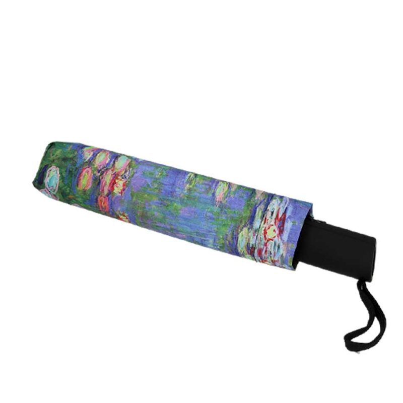 Automatic Foldable Umbrella – Claude Monet, Woman with an Umbrella (CARMANI) - Image 5