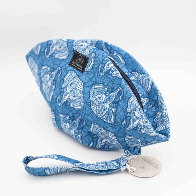 Handmade Elephant Fan Shaped Bag - Image 2