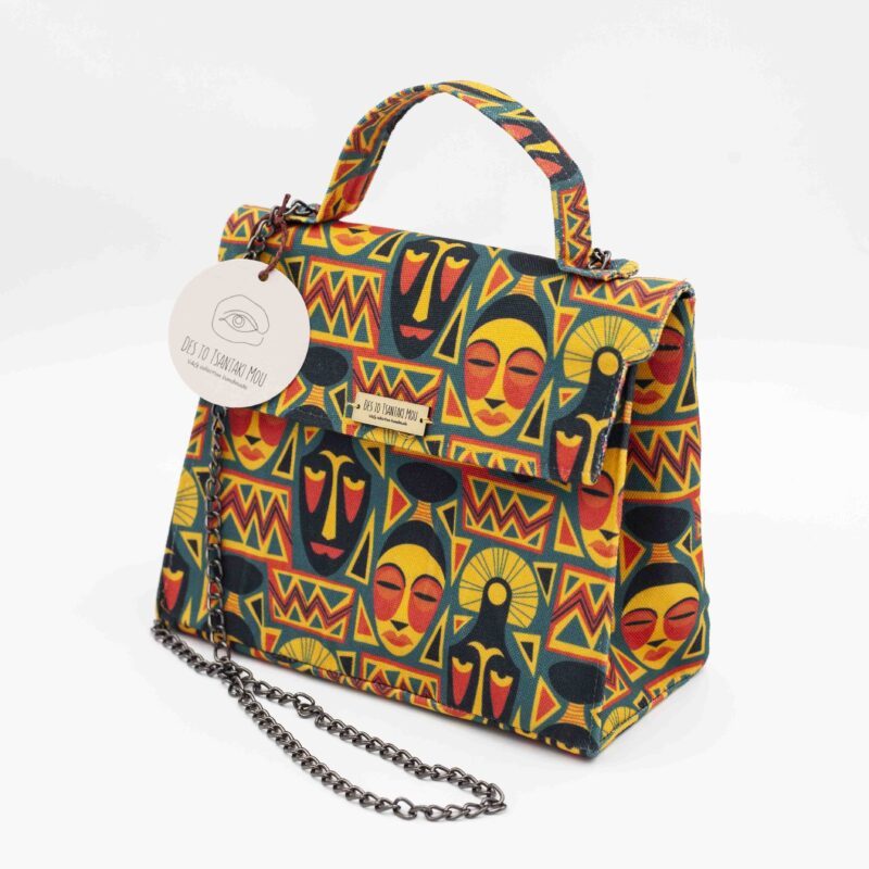 Handmade Bag with Colorful Patterns