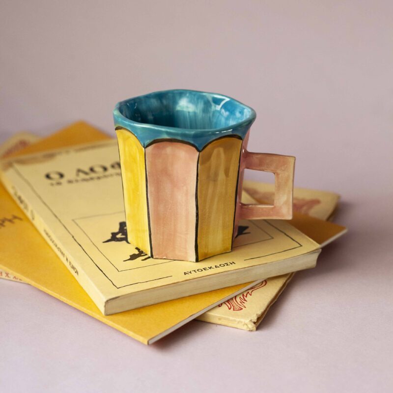 Ceramic 3 Colored Mug - Mugaki