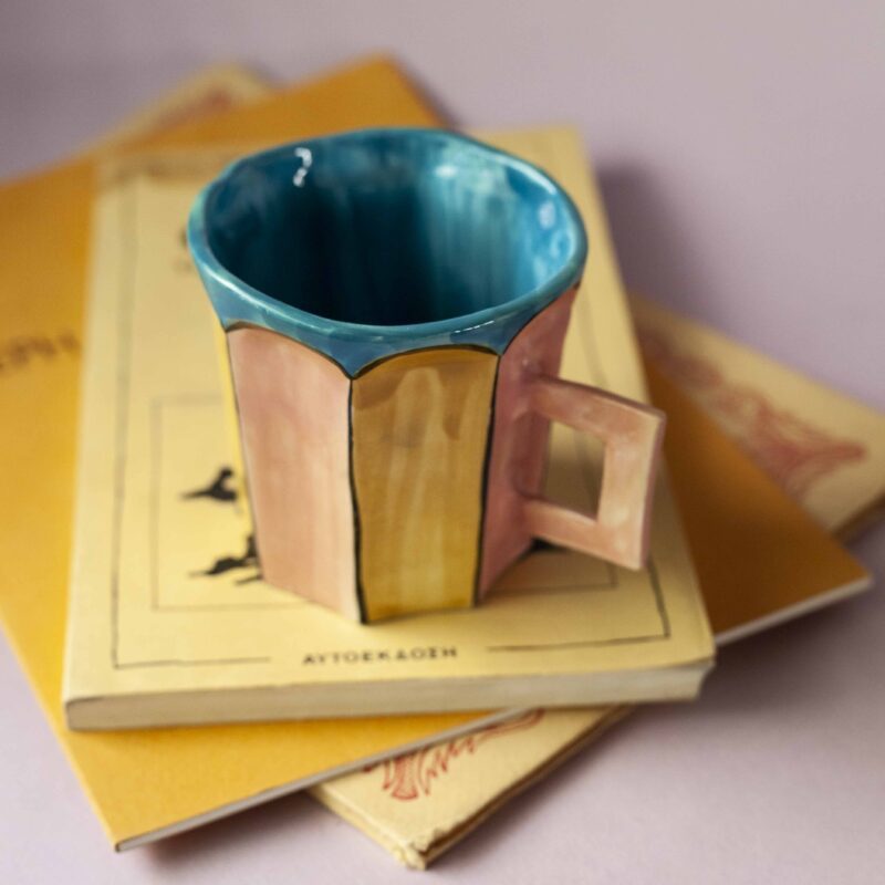 Ceramic 3 Colored Mug - Mugaki - Image 2