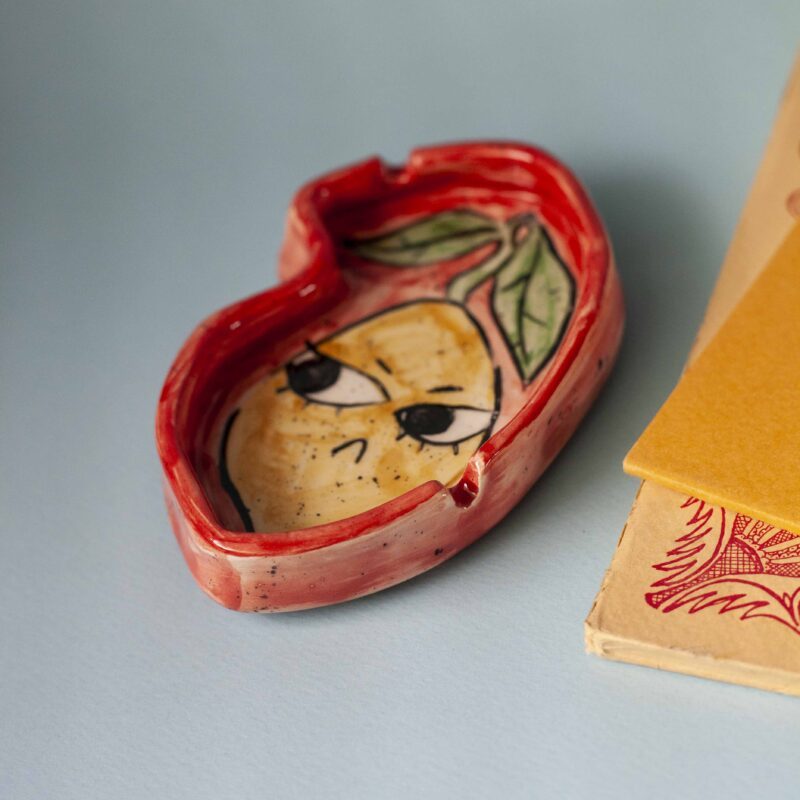 Angry Lemon Ashtray - Mugaki - Image 2